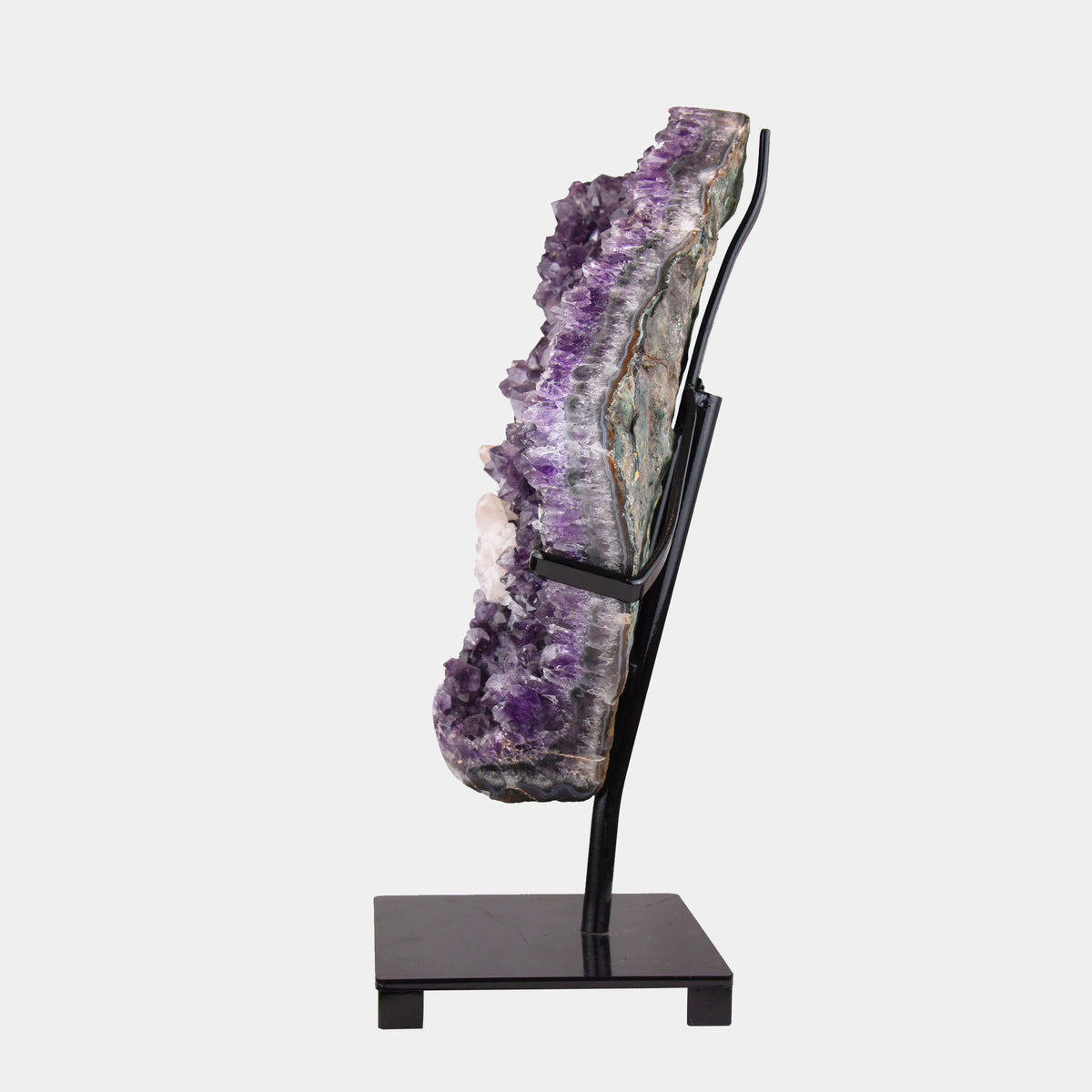 Brazilian Amethyst with Calcite