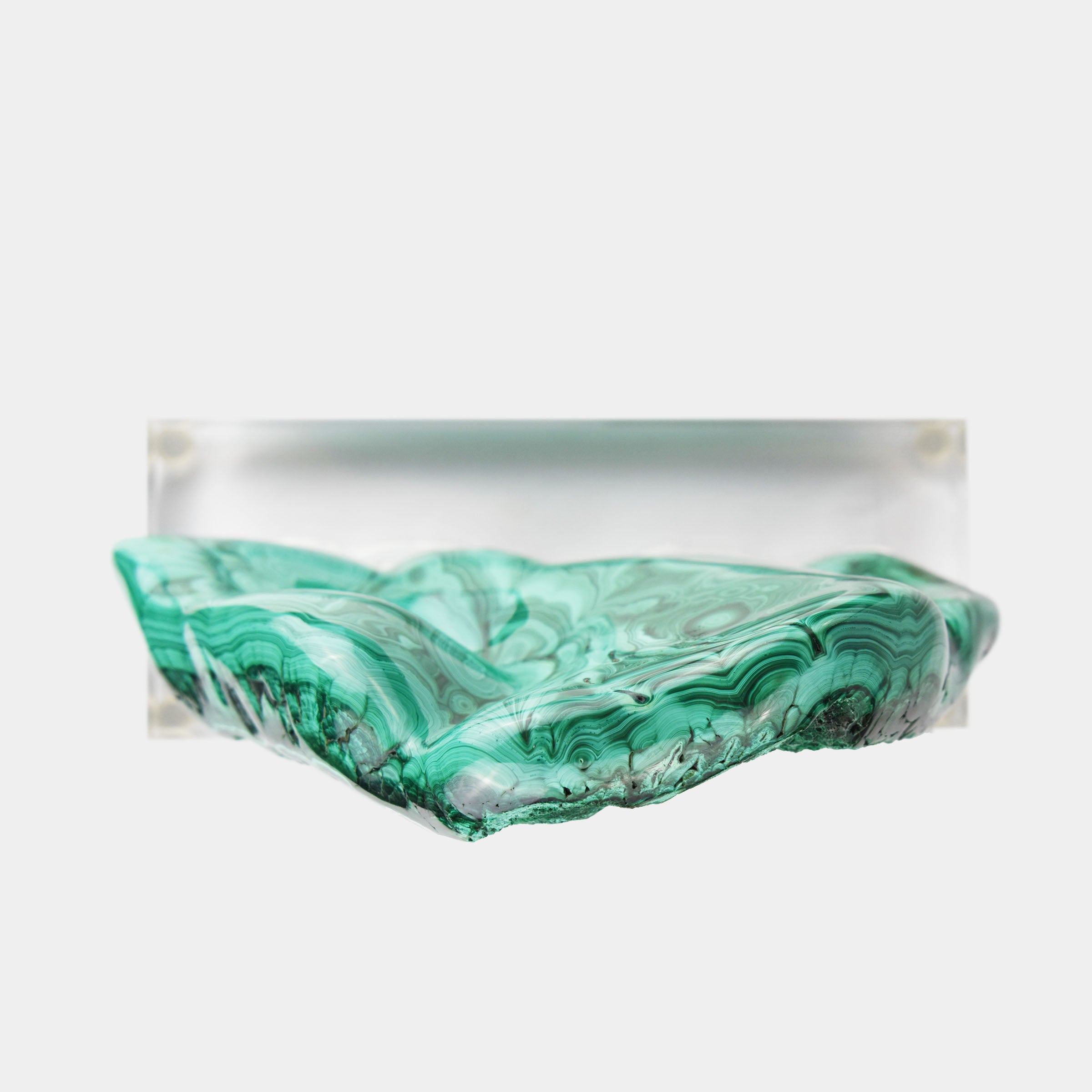 Polished Malachite Freeform