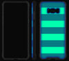 Nautical Striped <br>Samsung S8 PLUS - Glow Gel case
