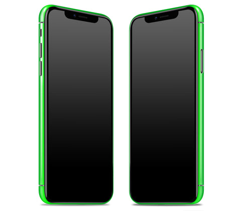 Neon Green <br>iPhone X - Rim Skin