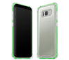 Steel Ash / Neon Green <br>Samsung S8 - Glow Gel case combo