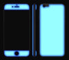 Atomic Ice / Neon Orange <br>iPhone 6/6s - Glow Gel Combo
