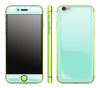 Mint / Neon Yellow <br>iPhone 6/6s - Glow Gel Combo