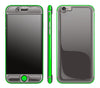 Graphite / Neon Green <br>iPhone 6/6s - Glow Gel Combo
