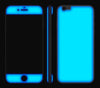Electric Blue / Neon Green <br>iPhone 6/6s - Glow Gel Combo
