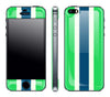 Green Striped <br>iPhone 5s - Glow Gel Skin