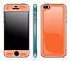 Tangerine / Teal <br>iPhone 5s - Glow Gel Combo