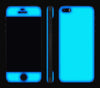 Purple / Neon Yellow <br>iPhone 5s - Glow Gel Combo