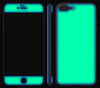 Teal / Neon Yellow <br>iPhone 7/8 PLUS - Glow Gel Combo