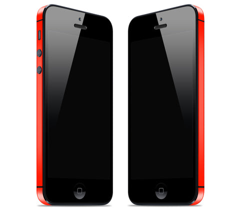Red <br>Rim Skin - iPhone 5/5s