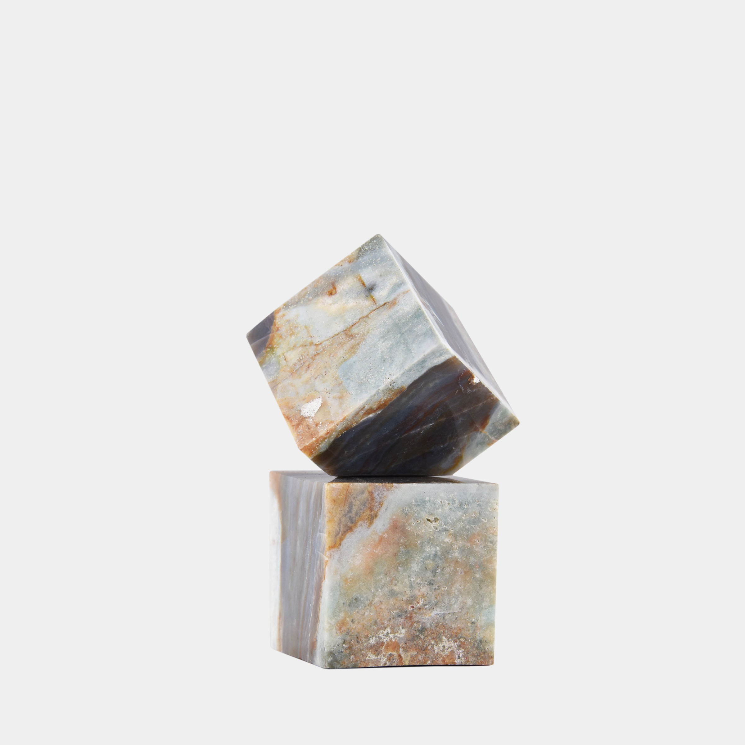 Mineral Horizon Marble Cube Set