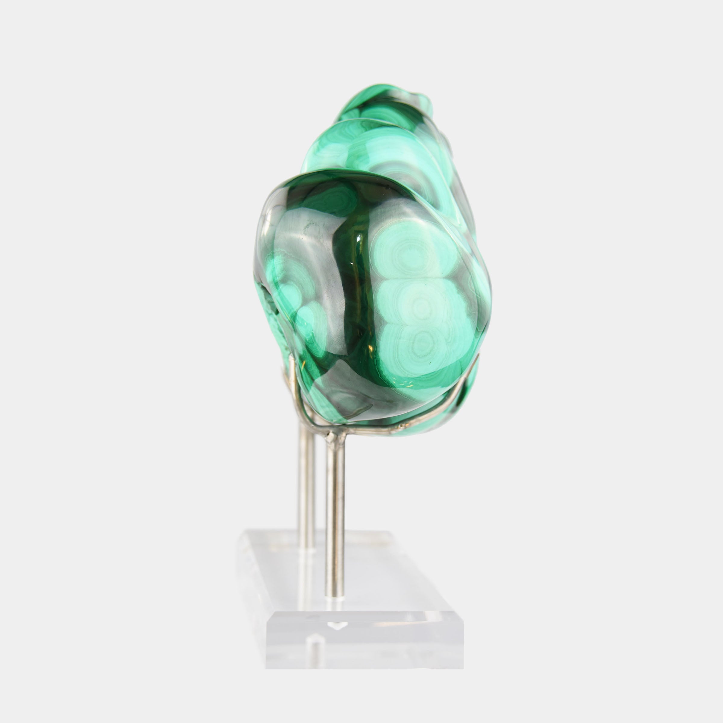Polished Malachite Freeform