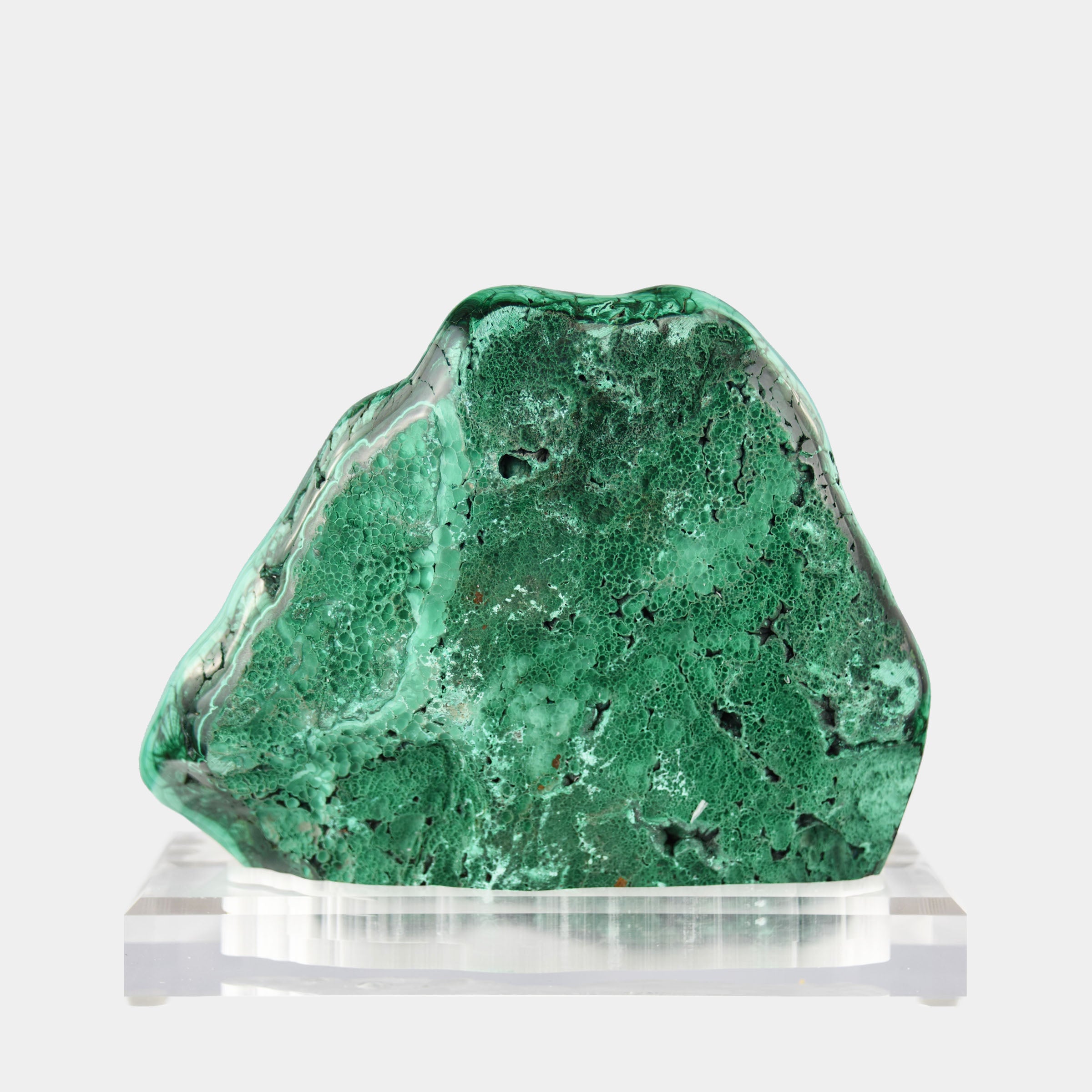 Polished Malachite Freeform