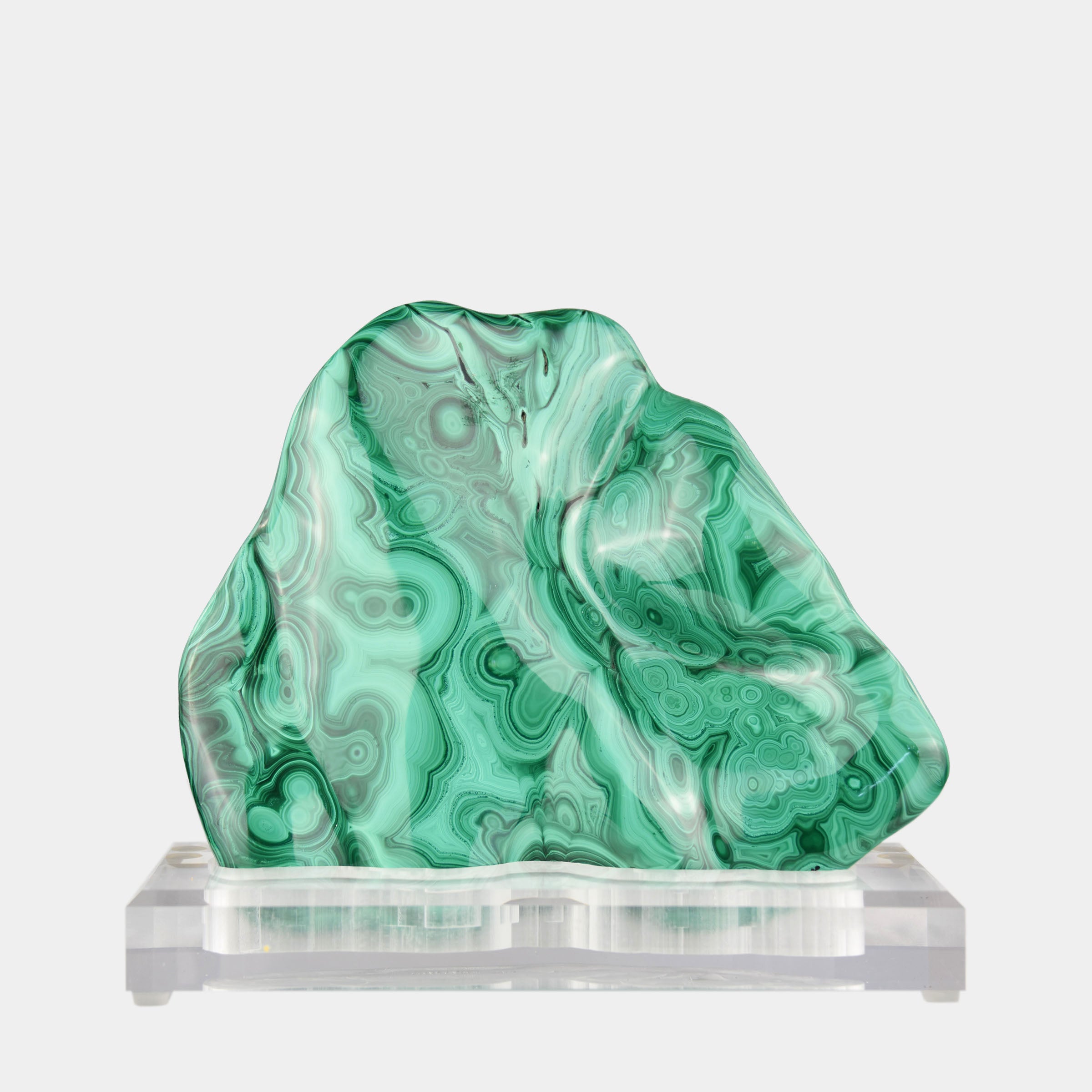 Polished Malachite Freeform