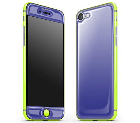 Purple / Neon Yellow <br>iPhone 7/8 - Glow Gel Combo
