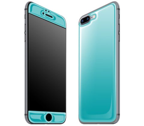 Teal <br>iPhone 7/8 PLUS - Glow Gel Skin