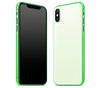 Atomic Ice / Neon Green <br>iPhone X - Glow Gel Combo
