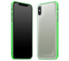 Steel Ash / Neon Green <br>iPhone X - Glow Gel Combo