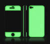 Graphite Pine<br> Glow Gel skin - iPhone 4 / 4s