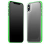 Graphite / Neon Green <br>iPhone X - Glow Gel Combo