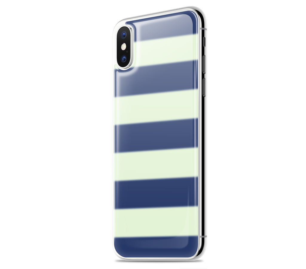 Nautical Striped <br>iPhone X - Glow Gel skin