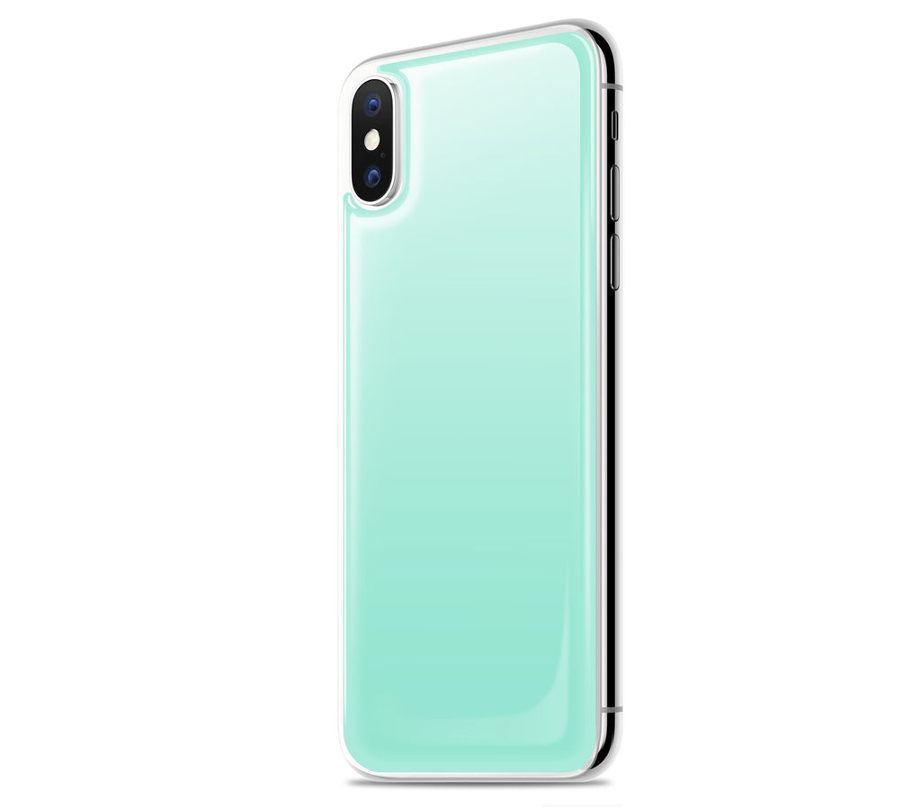Mint <br>iPhone X - Glow Gel skin