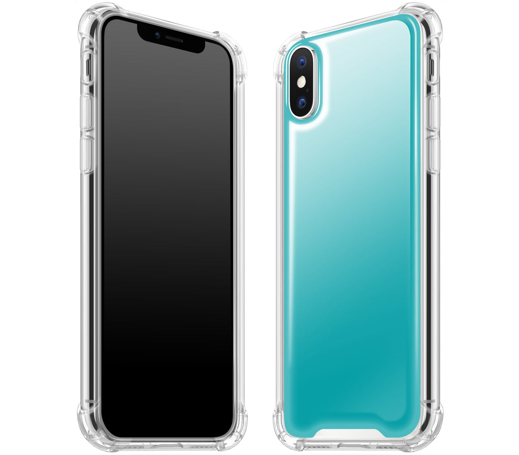 Teal <br>iPhone X - Glow Gel case