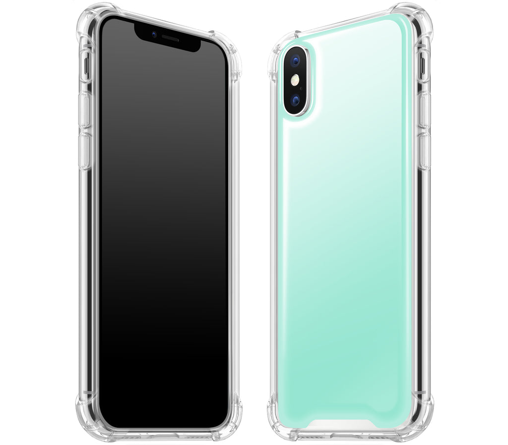 Mint <br>iPhone X - Glow Gel case