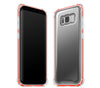 Graphite / Neon Red <br>Samsung S8 - Glow Gel case combo