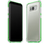 Steel Ash / Neon Green <br>Samsung S8 PLUS - Glow Gel case combo