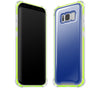 Navy Blue / Neon Yellow <br>Samsung S8 PLUS - Glow Gel case combo