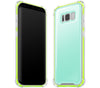 Mint / Neon Yellow <br>Samsung S8 PLUS - Glow Gel case combo