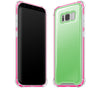 Apple Green / Neon Pink <br>Samsung S8 PLUS - Glow Gel case combo