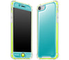 Teal / Neon Yellow <br>iPhone 7/8 - Glow Gel case combo