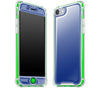 Navy Blue / Neon Green <br>iPhone 7/8 - Glow Gel case combo