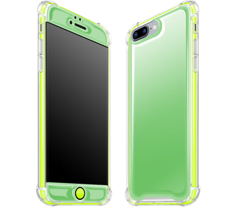 Apple Green / Neon Yellow <br>iPhone 7/8 PLUS - Glow Gel case combo