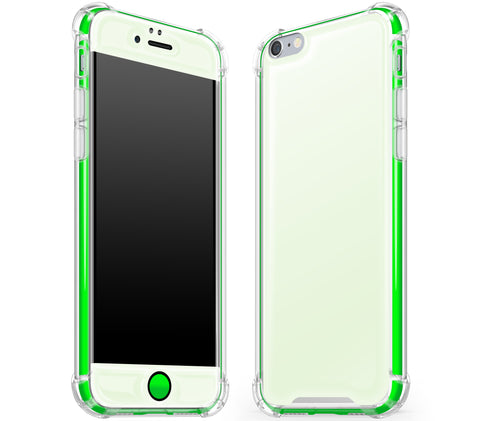 Atomic Ice / Neon Green <br>iPhone 6/6s - Glow Gel case combo
