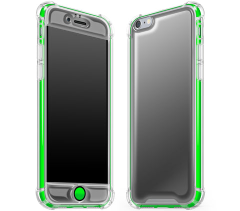 Graphite / Neon Green <br>iPhone 6/6s - Glow Gel case combo