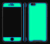 Graphite / Neon Green <br>iPhone 6/6s - Glow Gel case combo