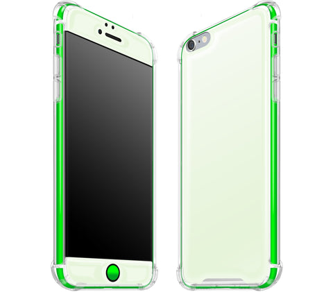 Atomic Ice / Neon Green <br>iPhone 6/6s PLUS - Glow Gel case combo