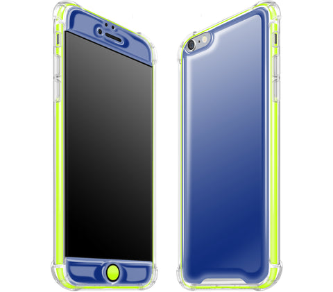Navy Blue / Neon Yellow <br>iPhone 6/6s PLUS - Glow Gel case combo
