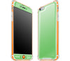 Apple Green / Neon Orange <br>iPhone 6/6s PLUS - Glow Gel case combo