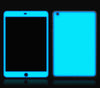 Teal <br>iPad Mini - Glow Gel Skin