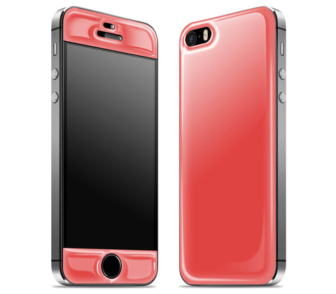 Red <br>iPhone 5s - Glow Gel Skin