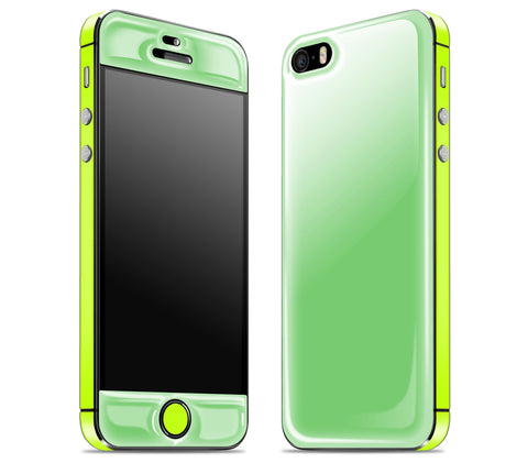 Apple Green / Neon Yellow <br>iPhone SE - Glow Gel Combo