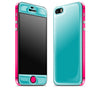 Teal / Neon Pink <br>iPhone SE - Glow Gel Combo