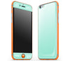 Mint / Neon Orange <br>iPhone 6/6s - Glow Gel Combo