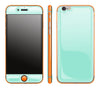 Mint / Neon Orange <br>iPhone 6/6s - Glow Gel Combo