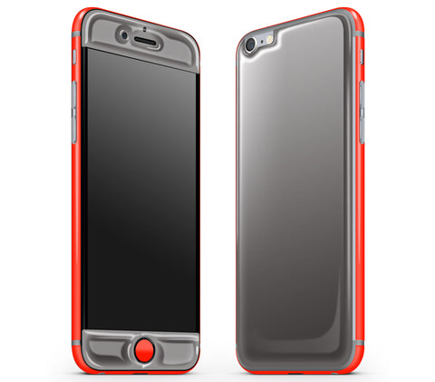 Graphite / Neon Red <br>iPhone 6/6s - Glow Gel Combo