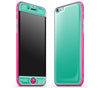 Emerald Green / Neon Pink <br>iPhone 6 - Glow Gel Combo